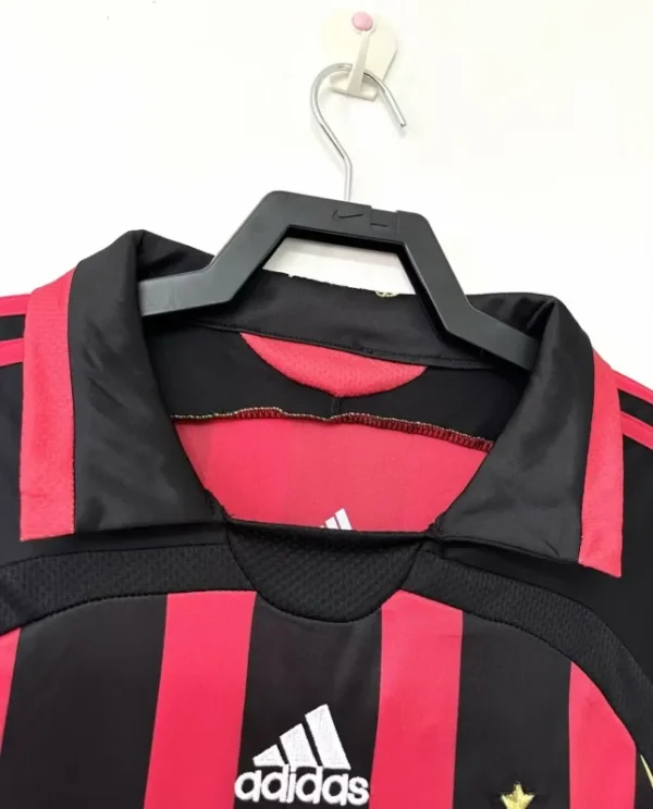 2006/07 AC Milan Retro Jersey Home - Image 7