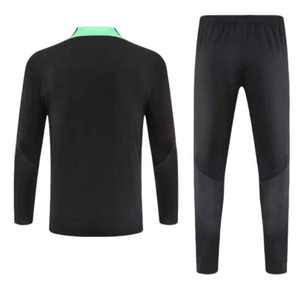 Liverpool Half-Pull Training Suit Black Jersey 2023/2024 - Image 2