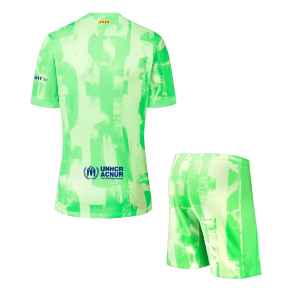 2024/25 Barcelona children's clothing set with pants and clothes - Image 2