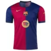 Barcelona Home Jersey Without Spofity Text 2024/25