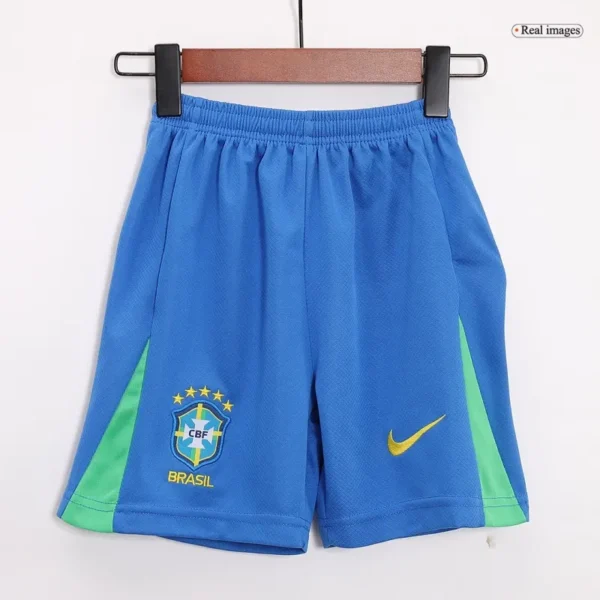 Kids Brazil 2024 Home Kit Copa America 2024 Youth Apparels - Image 6