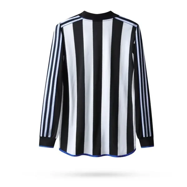 Newcastle United Retro Long Sleeve Jersey Home 1999-00 - Image 2