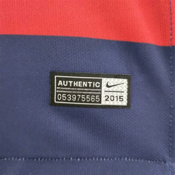 Barcelona #10 MESSI Retro Jersey Home 2015-16 - Image 6