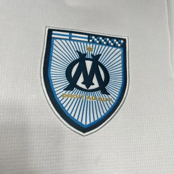 24-25 Marseilles Home Soccer Jersey - Image 4