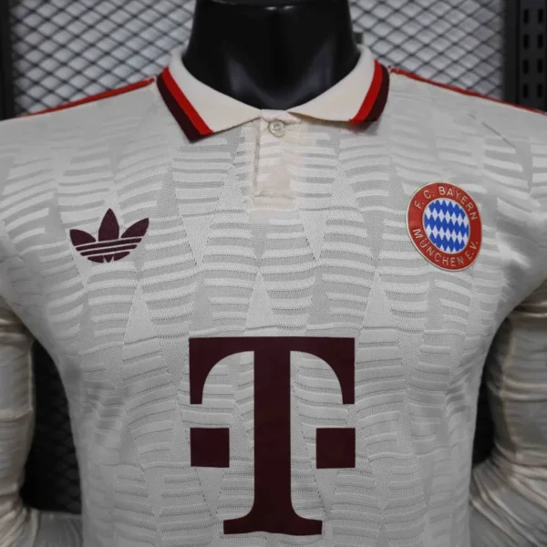 24-25 Bayern Munich Third Away Player Version Long Sleeve - Image 4