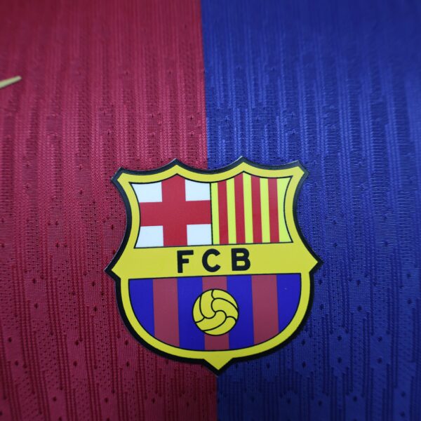 2024-25 Barcelona Home Soccer Jersey Player Edition - Image 3