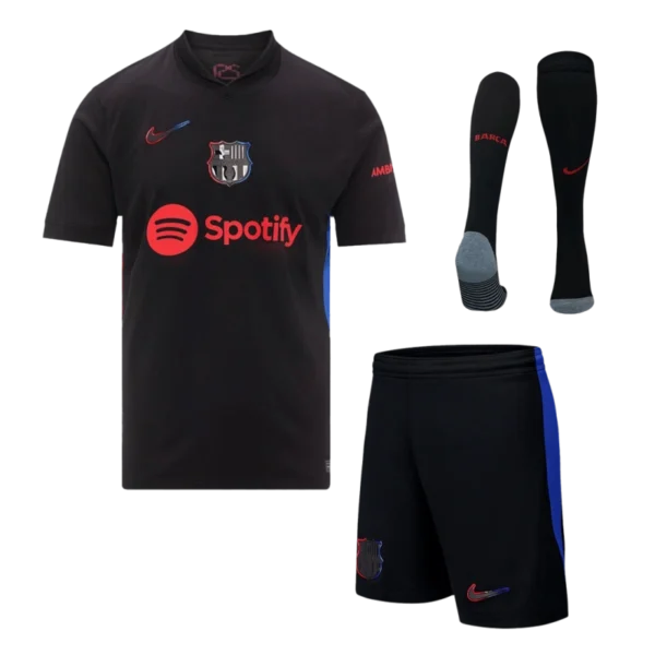 Barcelona Away Custom Full Soccer Kit 2024-25