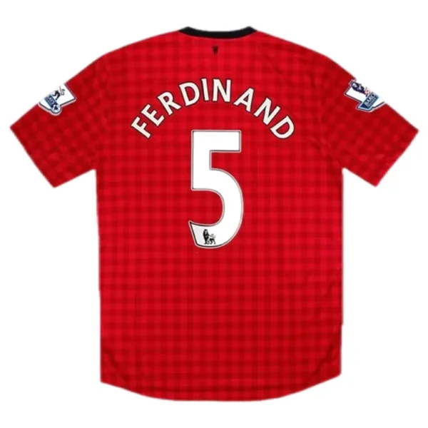 2012/13 Manchester United ROONEY #10 #5 #20 #22 Retro Jersey Home - Image 5