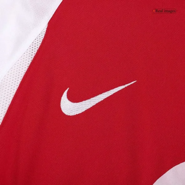 02-04 Arsenal Retro Home Long Sleeve Jersey - Image 6