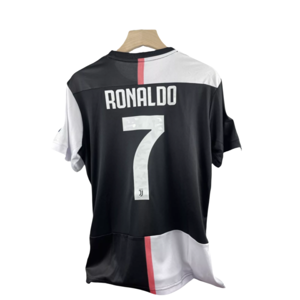 2019-20 Juventus Home Retro Soccer Jersey Adidas Ronaldo #7