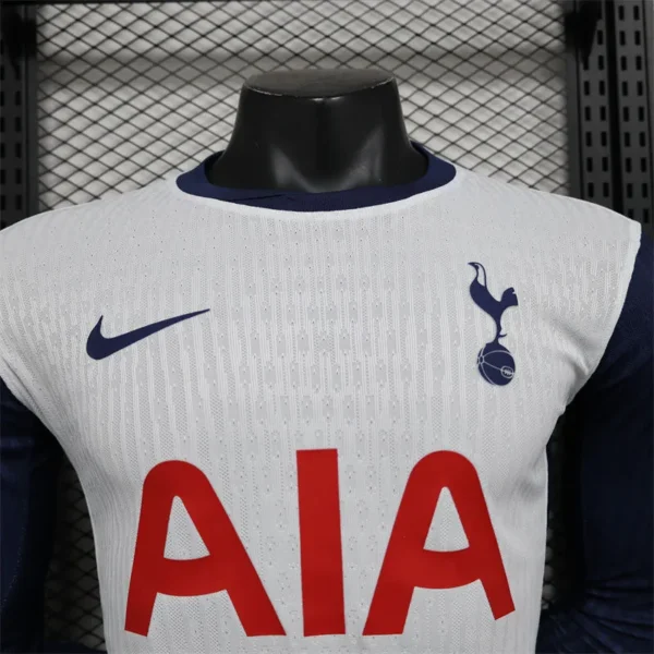 2024/25 Tottenham Hotspur Home Long Sleeve Jersey Player Version - Image 3
