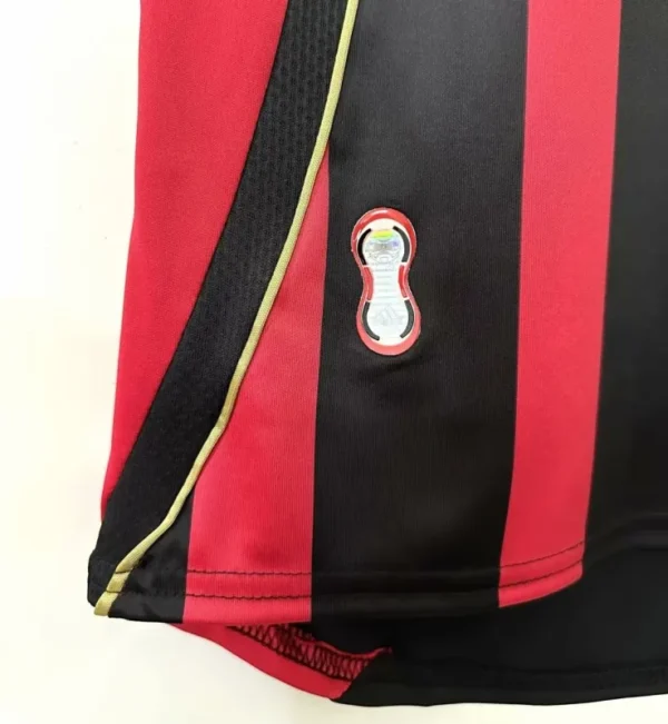 2006/07 AC Milan Retro Jersey Home - Image 8