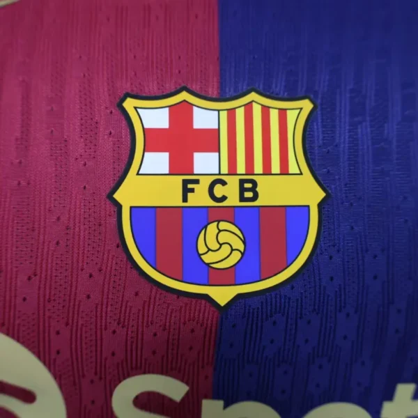 2024-25 Barcelona Home Jersey Player Version - Image 4