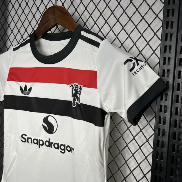 24-25 Manchester United Third Away Kids Jersey+Shorts - Image 6