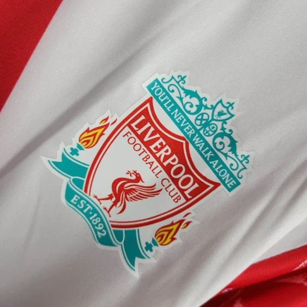 2005 Retro Liverpool Mixed Commemorative Edition Football Shirt - Image 6