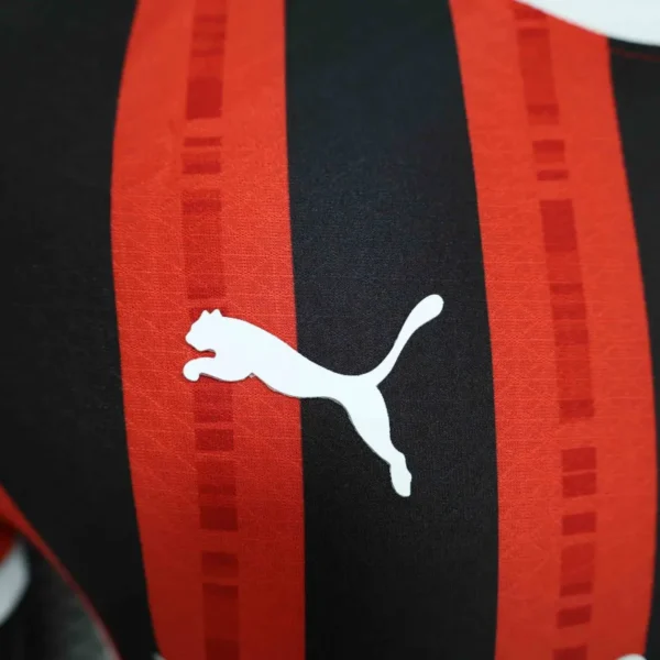 24-25 AC Milan Home Soccer Jersey Player Version - Image 3