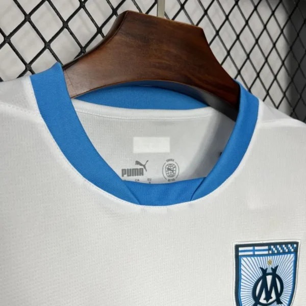 24-25 Marseilles Home Soccer Jersey - Image 6