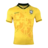 1993-94 Brazil Jersey Custom Home Soccer Retro Jersey