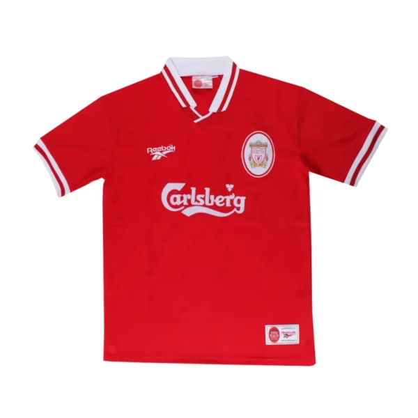 Liverpool Retro Jersey Home 1996/97 - Image 2