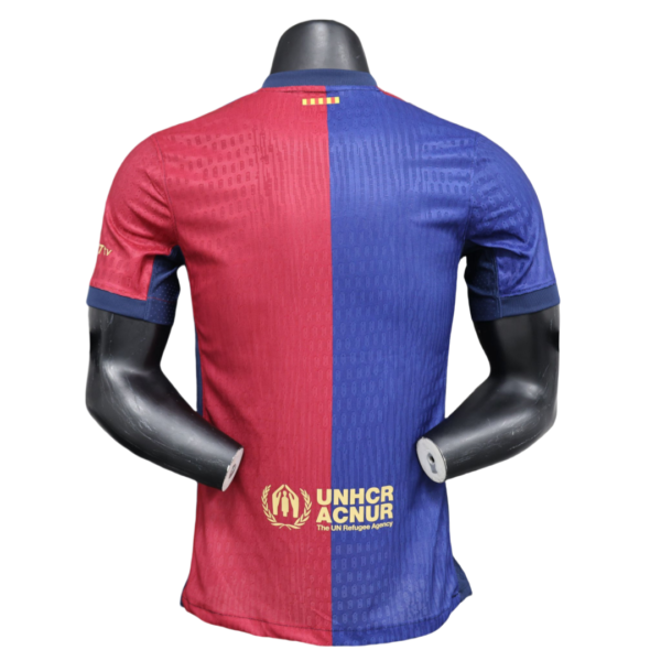 2024-25 Barcelona Home Soccer Jersey Player Edition - Image 2