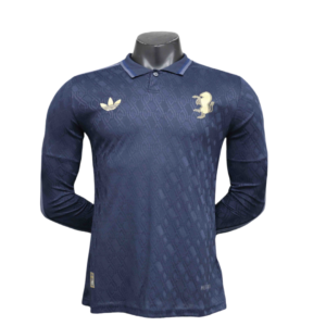 24-25 Juventus Away Soccer Jersey Player Version Long Sleeve