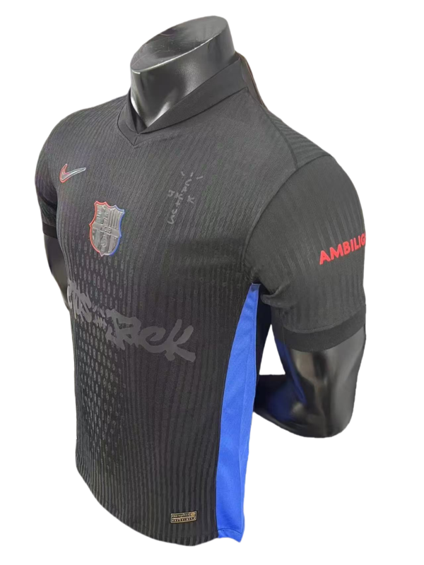 Barcelona Away x Travis Scott Shirt 2024/25 Soccer Jersey - Image 6