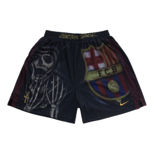 2024/25 Barcelona x Travis Scott Skeleton Home Shorts 1:1 Thai Quality