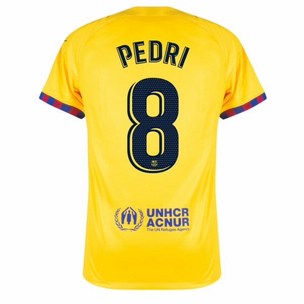 FC BARCELONA FOURTH CHILD JERSEY 22-23 PEDRI - Image 2