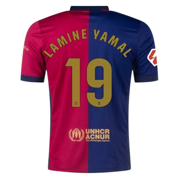 Barca Kids Kit Shirt 2024 2025 Home Lamine Yamal - Image 2