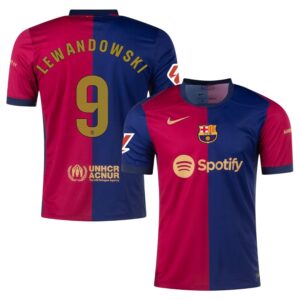 Barca Shirt 2024 2025 Home Lewandowski
