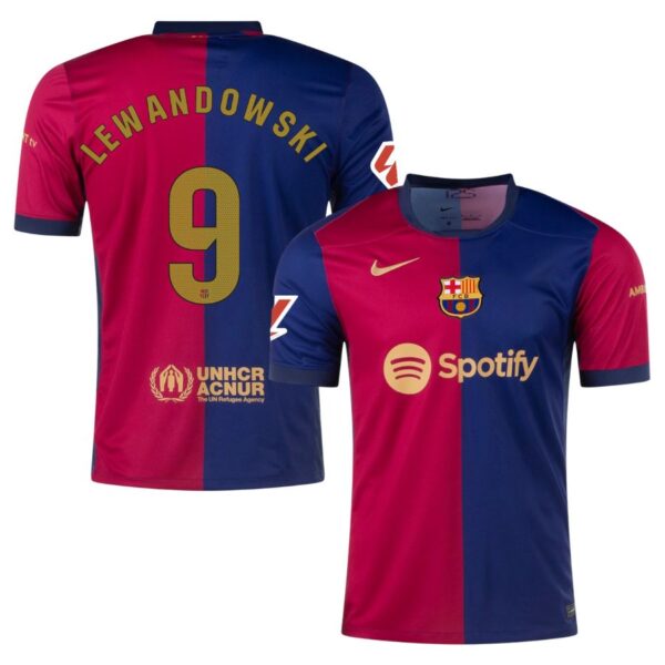 Barca Shirt 2024 2025 Home Lewandowski