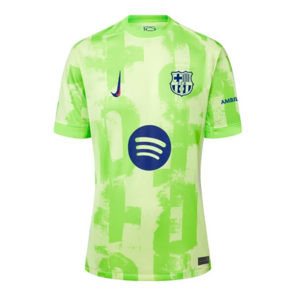 Barca 2024 2025 Third Kids Kit Shirt - Image 2