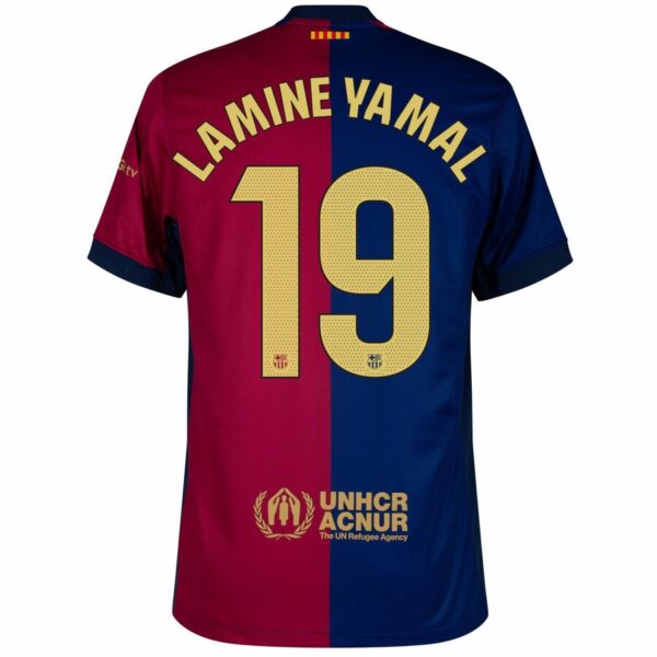 Barca Home Shirt 2024 2025 Lamine Yamal New Sponsor - Image 2