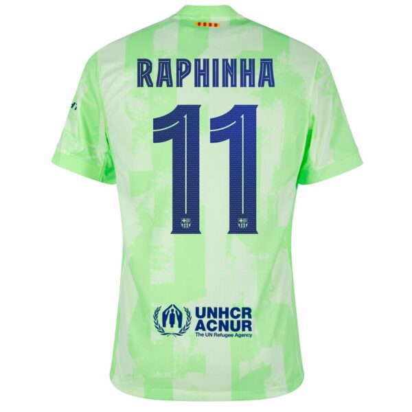 Barca Third Jersey 2024 2025 Raphinha New Sponsor - Image 2