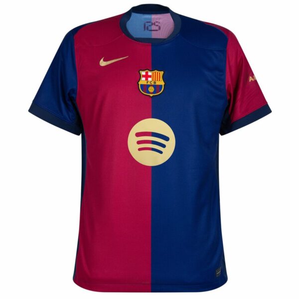 Barca Home Kids Jersey 2024 2025 New Sponsor