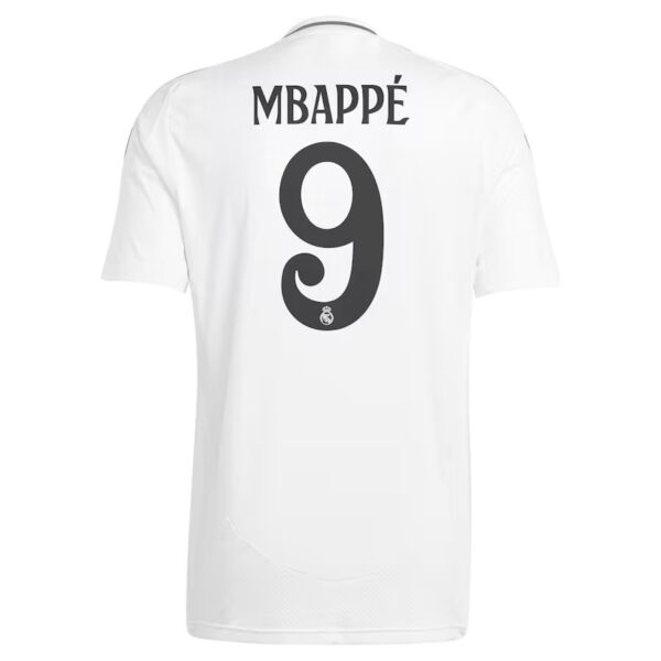 Real Madrid Home Children's Kit Jersey 2024 2025 Mbappe - Image 3