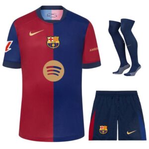 Barca Kids Kit Shirt 2024 2025 Home