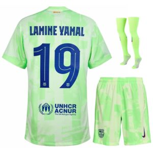 Barca 2024 2025 Third Lamine Yamal Youth Kit Jersey