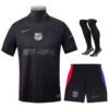 Barca Away Kids Kit Jersey 2024 2025 Travis Scott