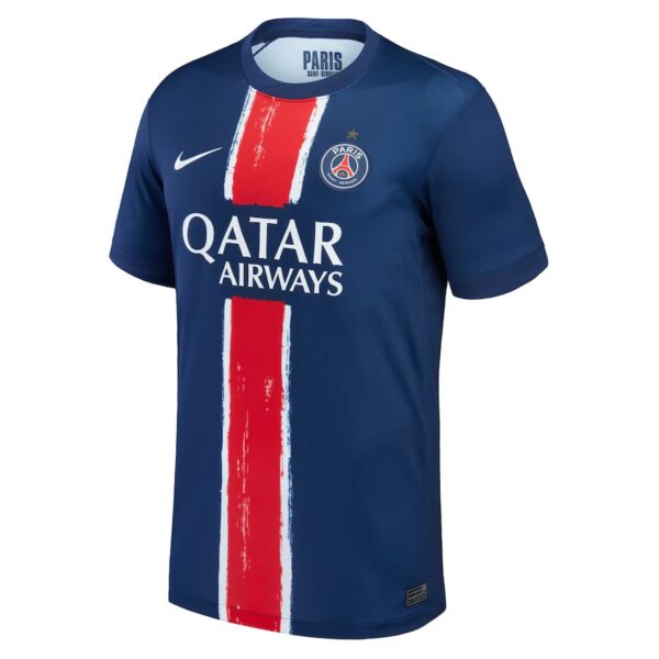 PSG Home Match Jersey 2024 2025 1 Star