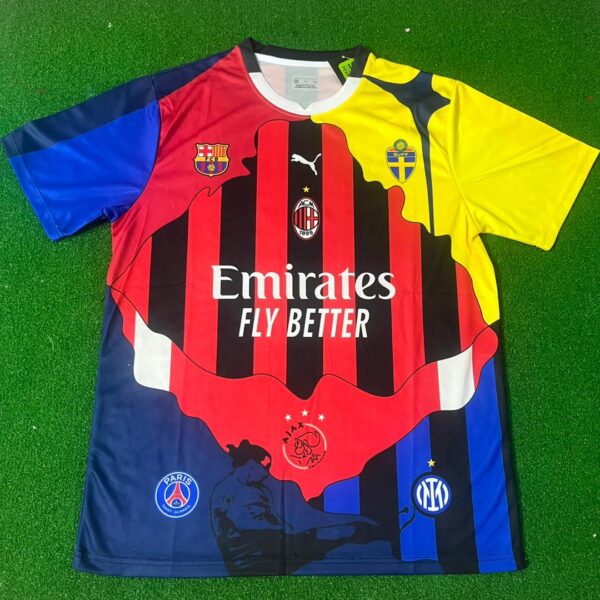 Zlatan Ibrahimovic 11 Combo 2025 All Teams Special Jersey Trikot Maillot - Image 3