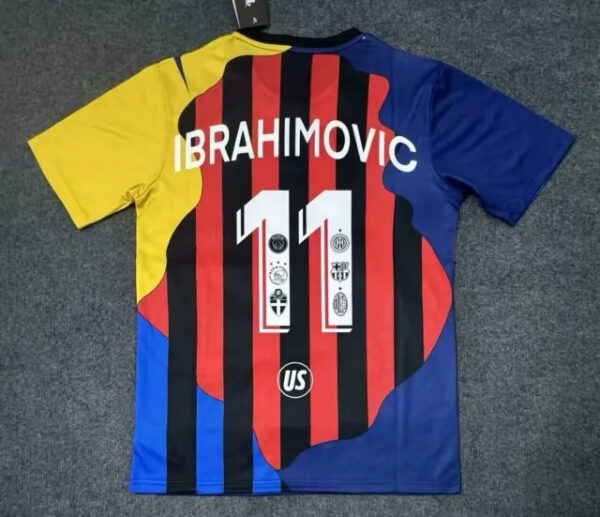 Zlatan Ibrahimovic 11 Combo 2025 All Teams Special Jersey Trikot Maillot