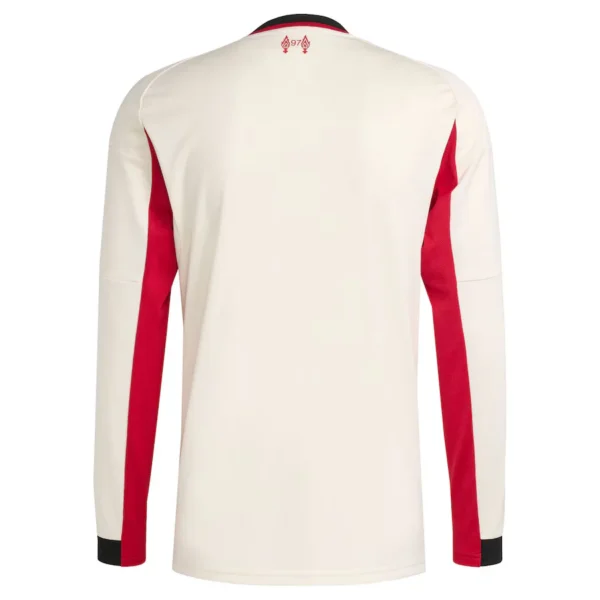 Liverpool Away Shirt 2025 2026 Long Sleeve - Image 2